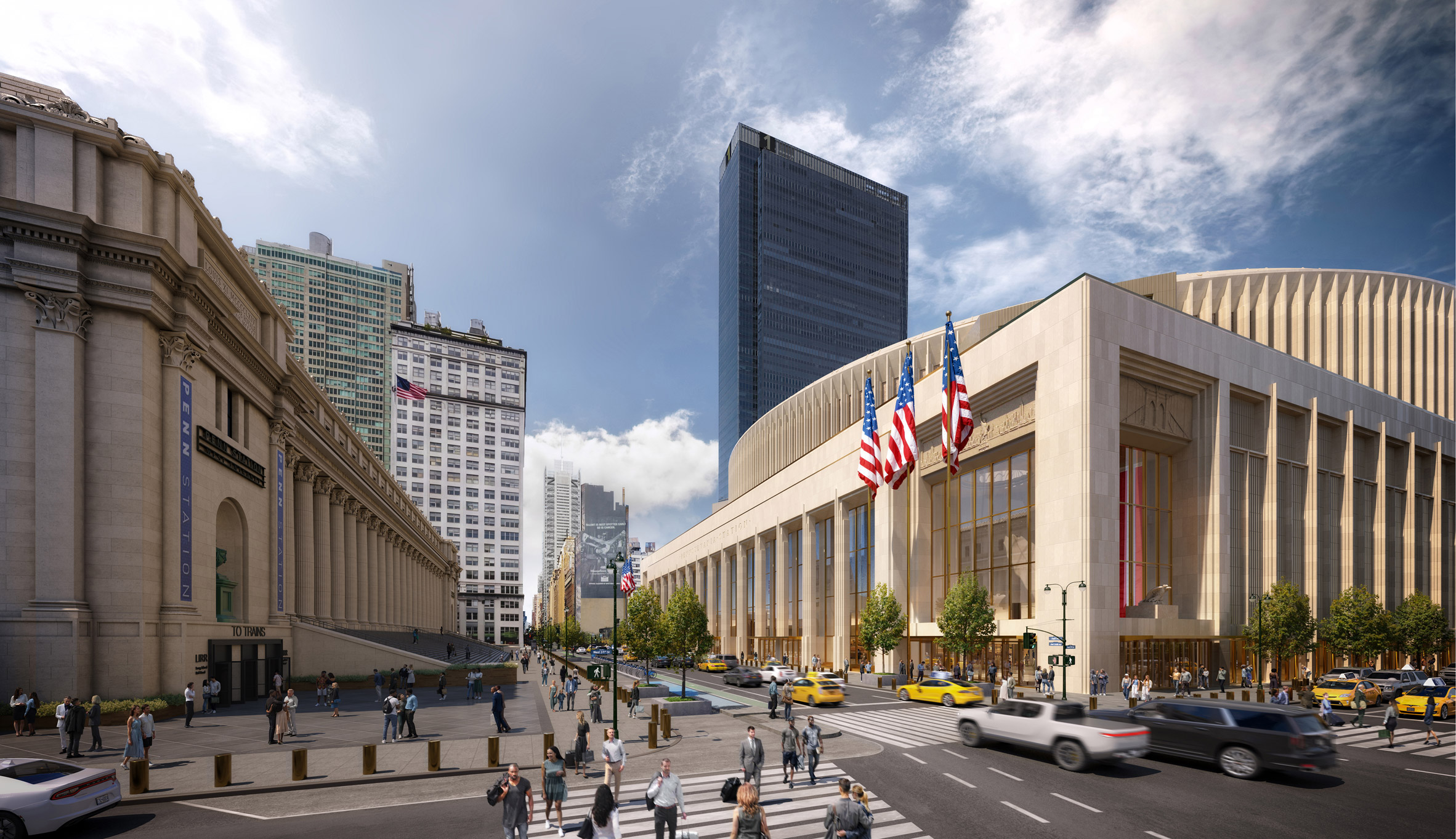 PAU Penn Station designs June 2026