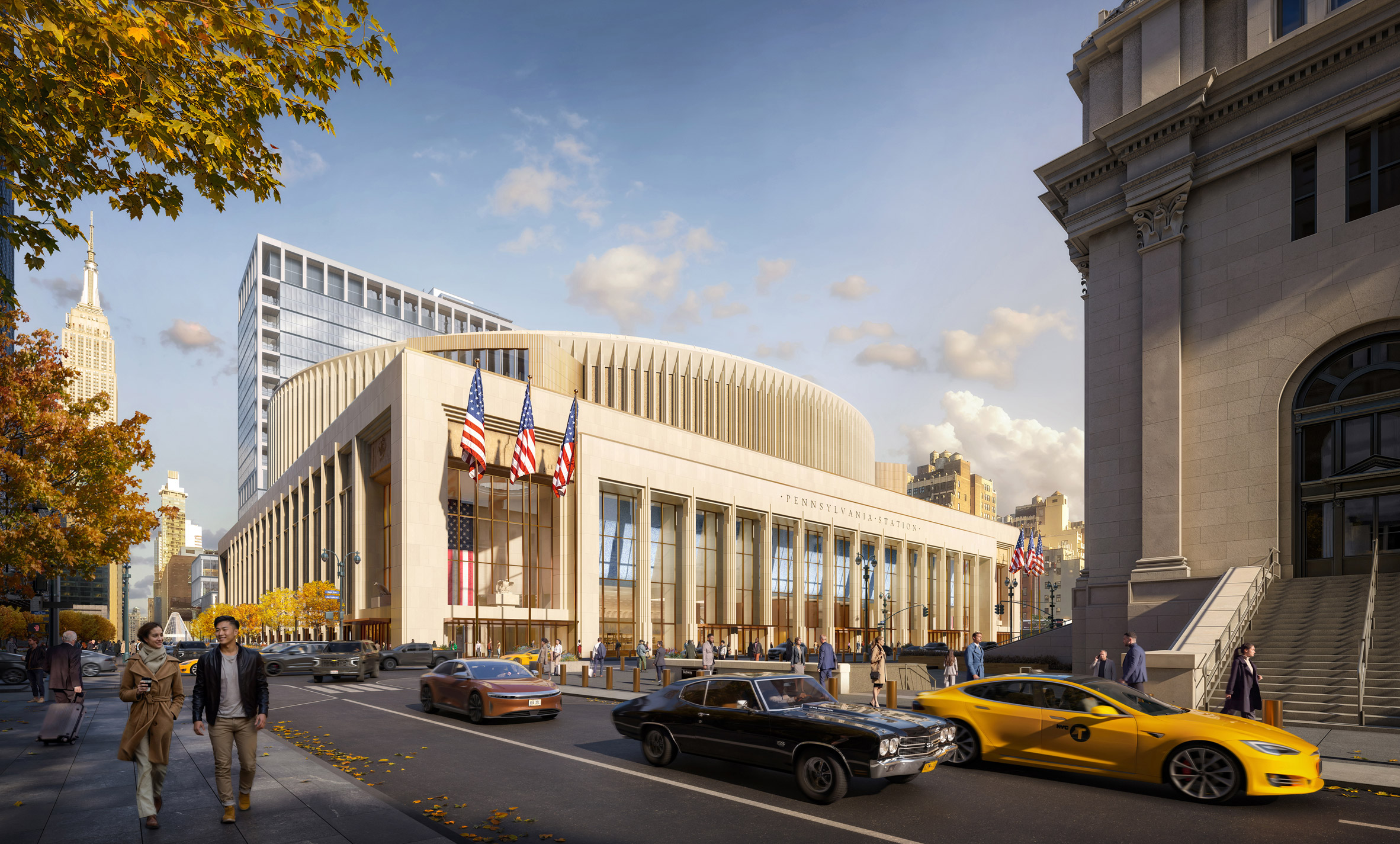 PAU Penn Station designs June 2026