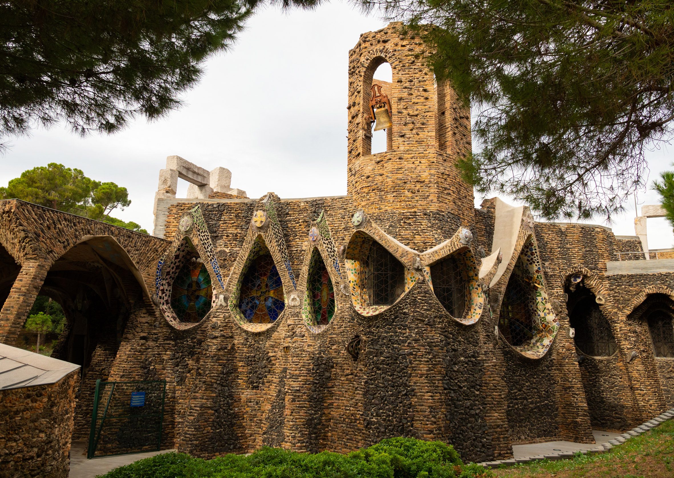 Colonia Güell by Antoni Gaudí