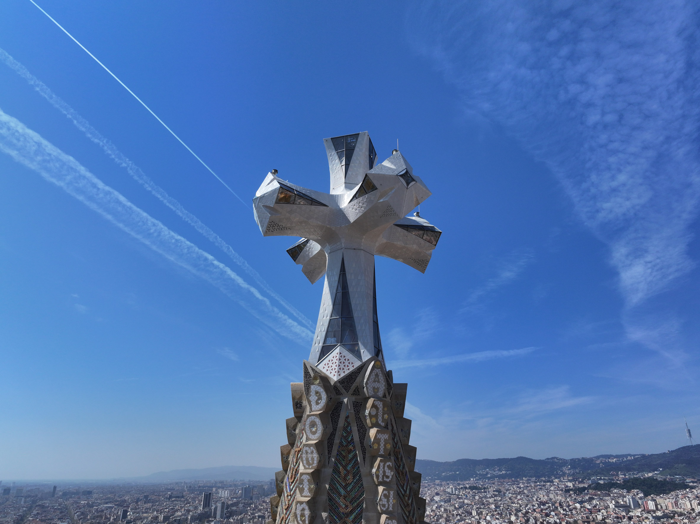 Tower of Jesus Christ cross