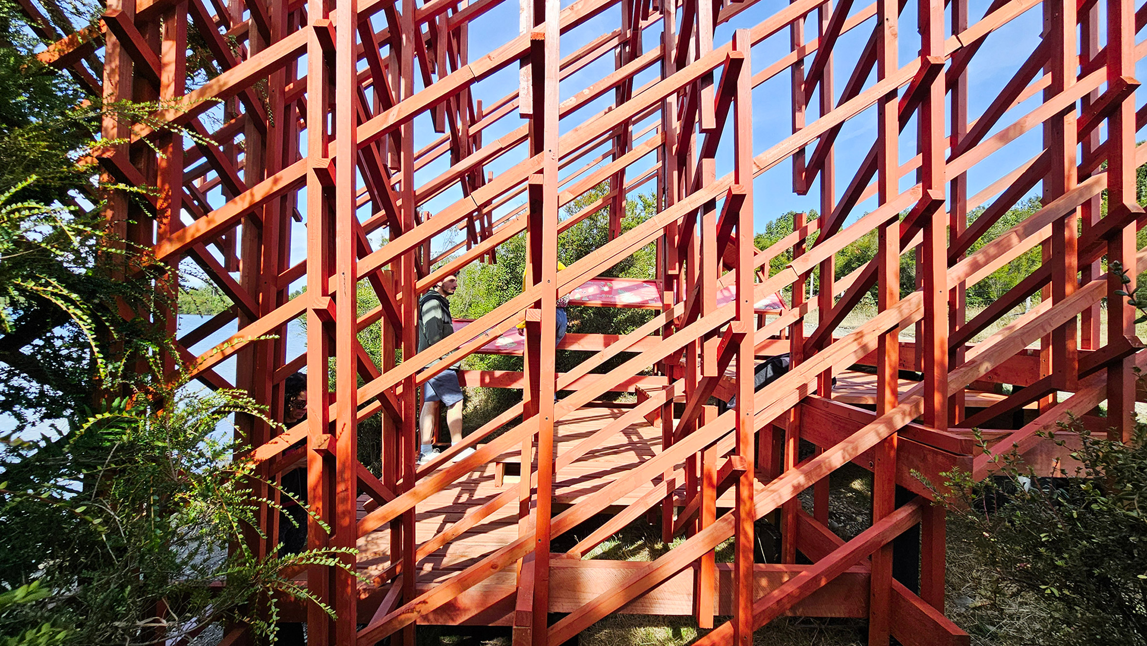 Troya Pavilion in Chile