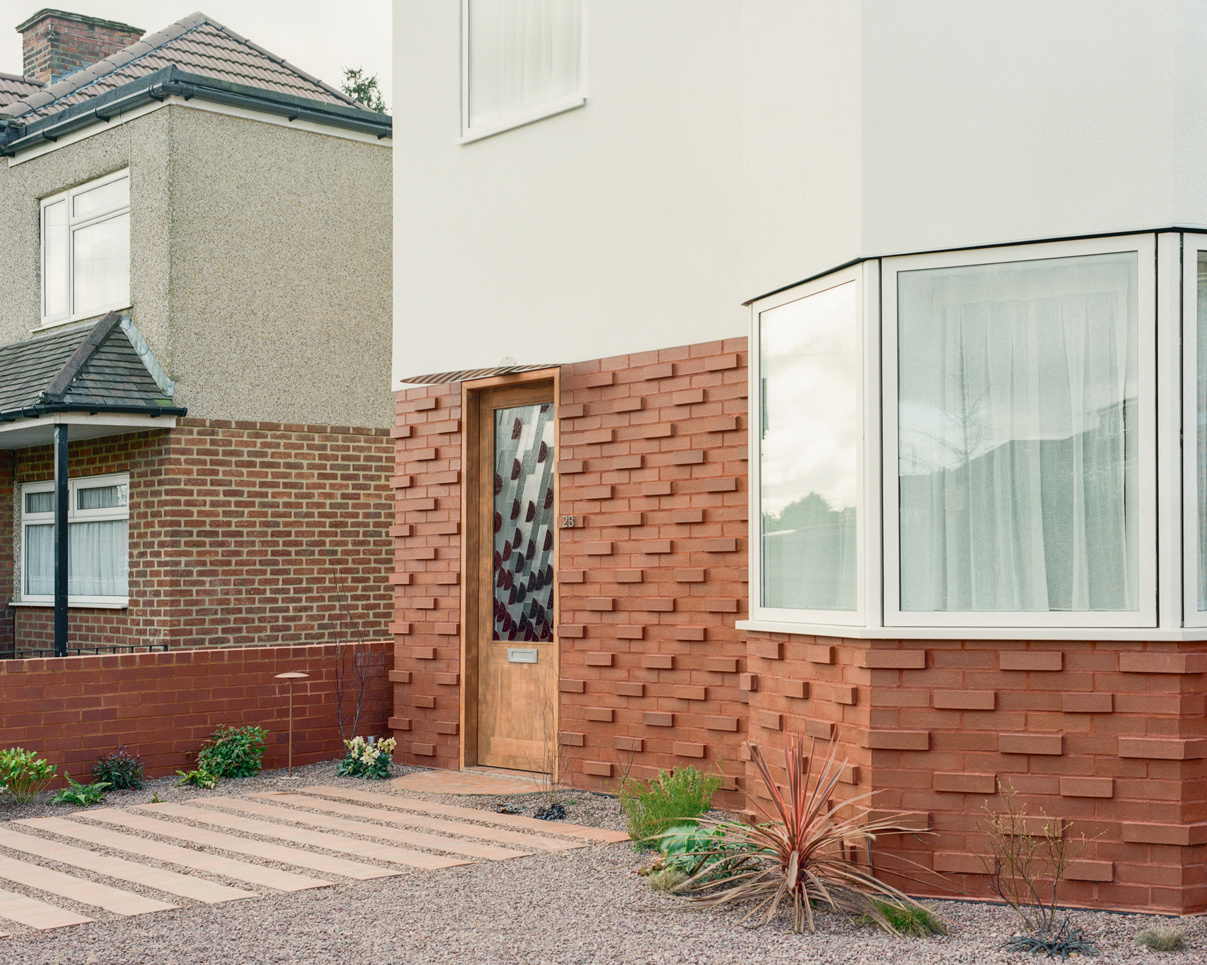 Front facade view of London home by Wadhal