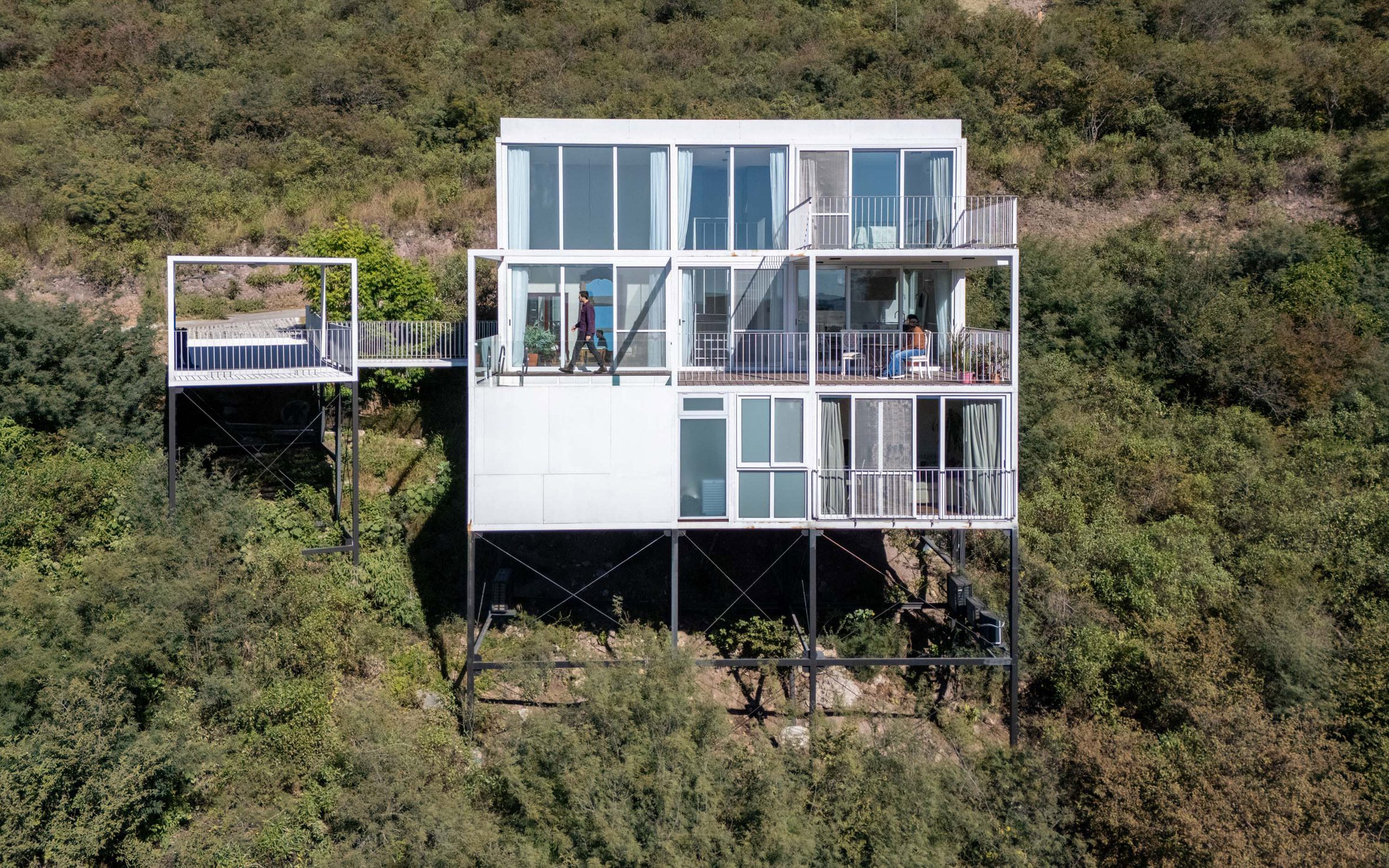White Modular House